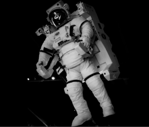 Hombre en el espacio