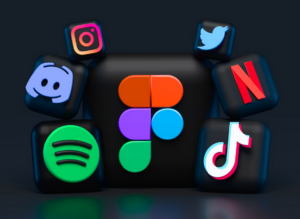 Logos de diferentes redes sociales